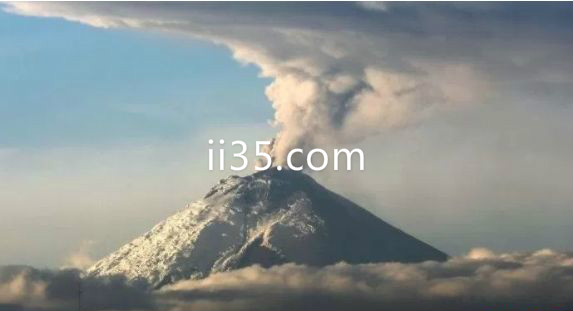 科多伯西火山，厄瓜多尔（近似高度：19,347英尺）