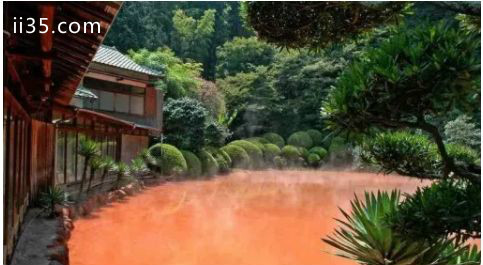血池温泉、日本