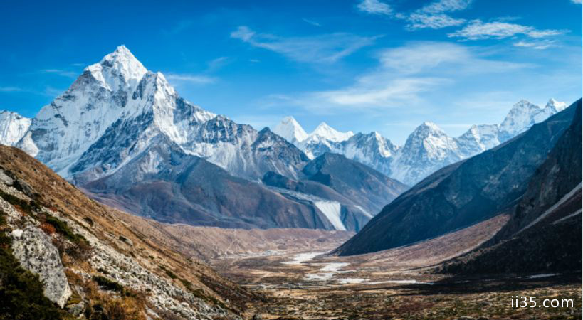 世界十大最佳冒险旅游目的地：从喜马拉雅山俯视世界