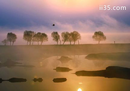 中国五大淡水湖之一洞庭湖（2625km）