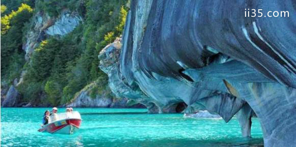 卡雷拉湖大理石洞穴  智利
