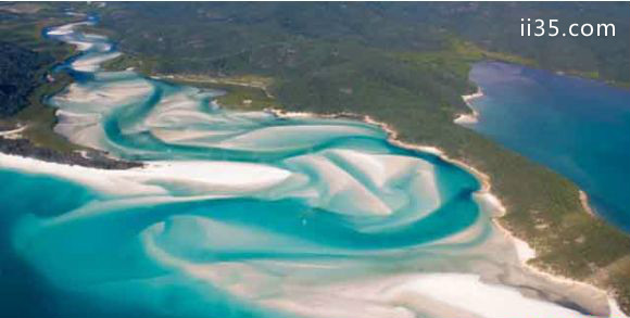 白色天堂沙滩  澳大利亚