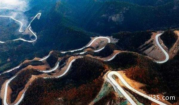 中国红岭公路自驾路线图