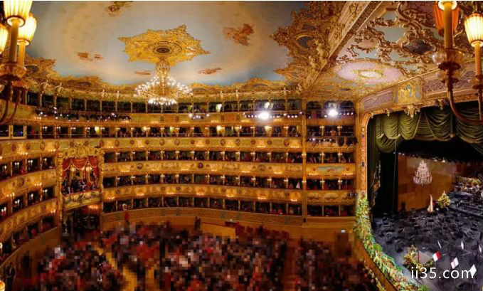 世界上最神奇的歌剧院排行榜：意大利威尼斯费尼切歌剧院