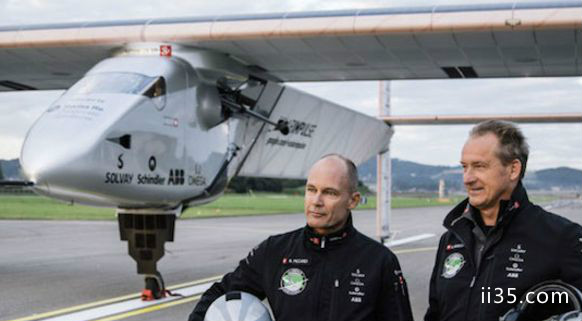 伯特兰皮卡德和安德烈博尔施伯格——乘坐太阳能飞机飞行