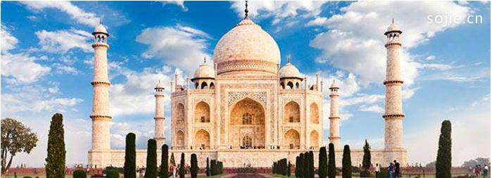 印度十大最佳旅游胜地：阿格拉的泰姬陵