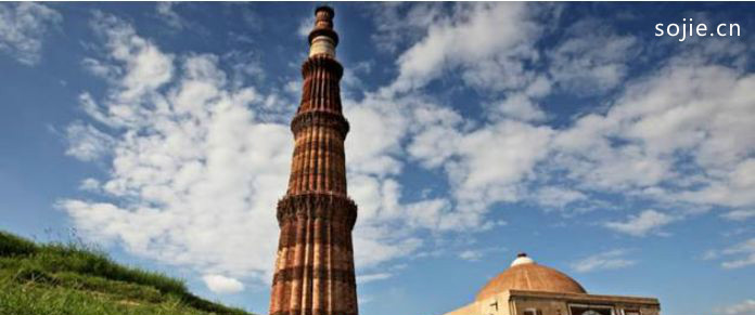 印度十大最佳旅游胜地：德令哈市库特布塔