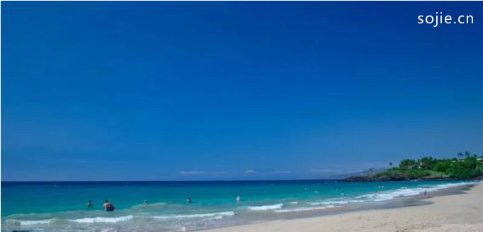 夏威夷最美丽的海滩排行榜：夏威夷大岛哈普那海滩