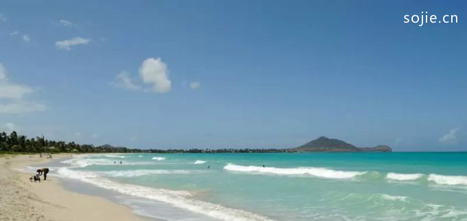 夏威夷最美丽的海滩排行榜：檀香山卡鲁瓦海滩