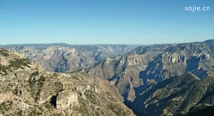 世界上最奇妙的峡谷排行榜：墨西哥西北部奇瓦瓦州铜峡谷