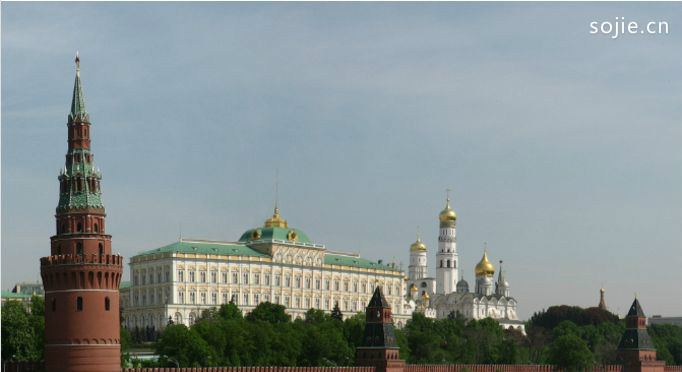 克里姆林宫，莫斯科，俄罗斯