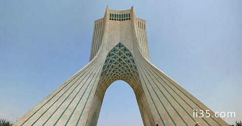 世界上最奇特的建筑伊朗德黑兰阿扎迪塔