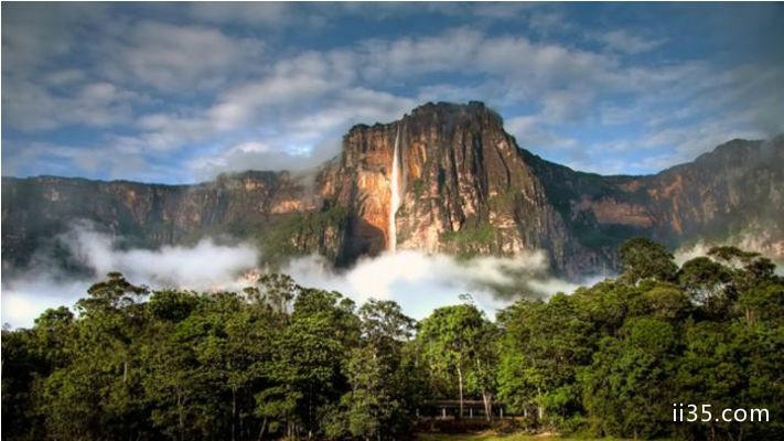 委内瑞拉安格尔瀑布