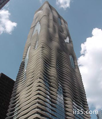 世界上最奇特的建筑美国芝加哥爱克瓦大厦