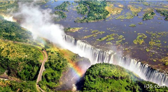 赞比亚/津巴布韦-维多利亚瀑布